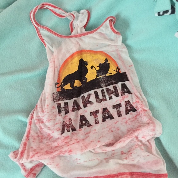 Lion king tank top
