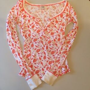 {Free People} Thermal henley