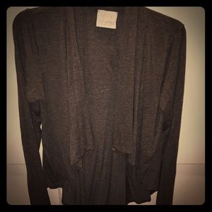 Dark gray cardigan