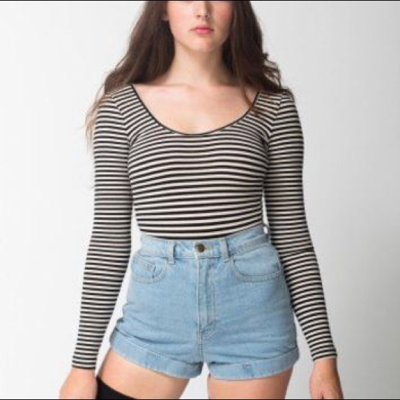 High Waist Jean Cuff Short - Picture 3 of 3