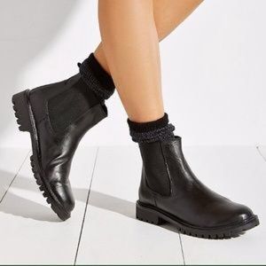 Silence + Noise Chelsea Black Boot