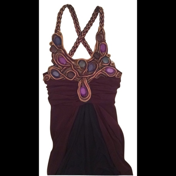 NWT Anthropologie Ranna Gill Maxi Dress Size M