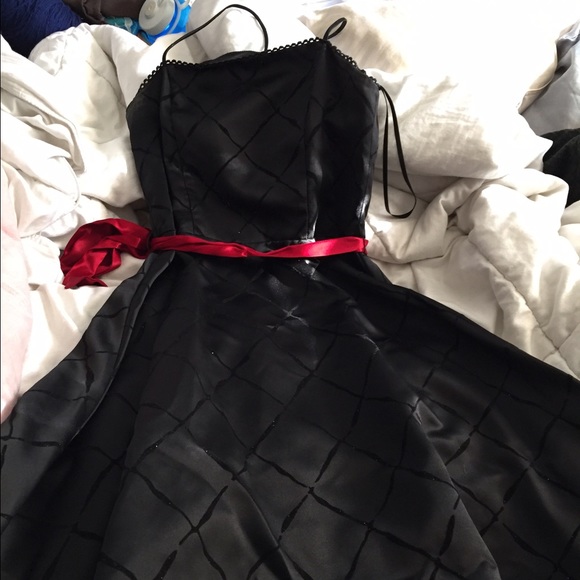 Black A-Line Dress
