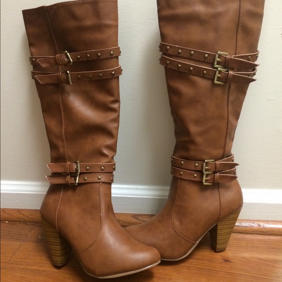 Brown Knee-High Boots - Picture 3 of 3