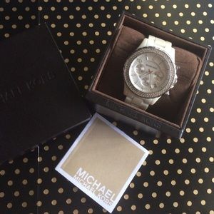 White Michael Kors Watch