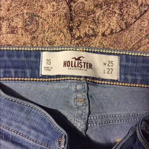 Final price Light blue skinny Hollister jeans