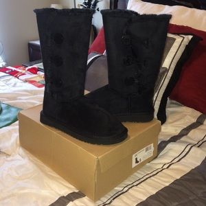 Black Classic Ugg Boots