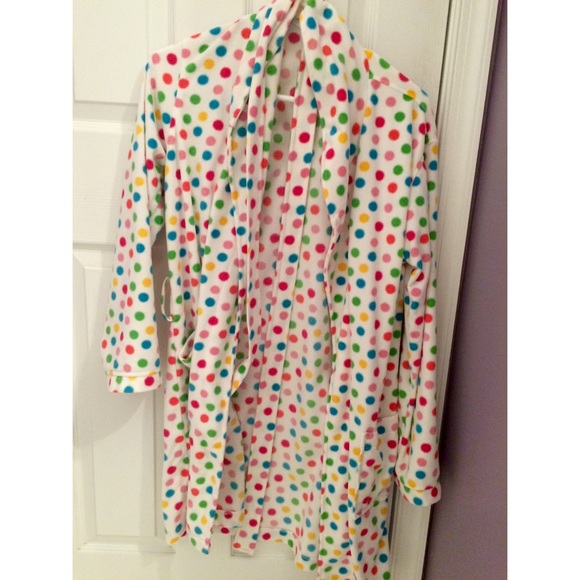 Polka Dot Robe