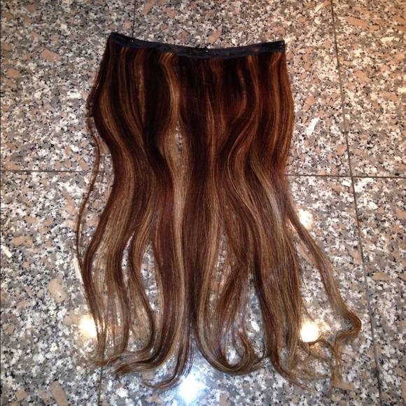 18 inch clip in human hair extension