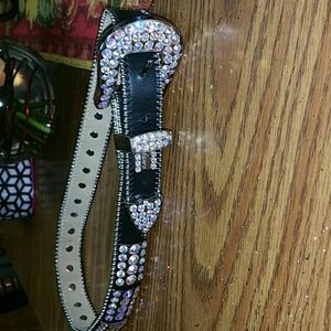 BB SIMON RHINESTONE BELT