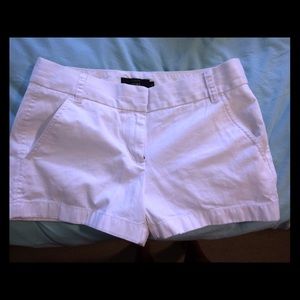 White J Crew 3" Chino Short
