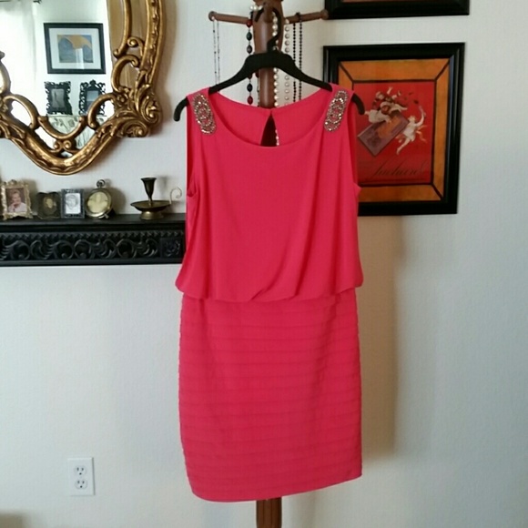 Collection Dressbarn Pink Dress. Size 10.