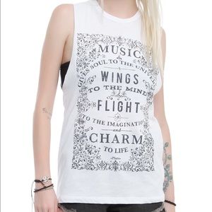 Plato quote muscle tank