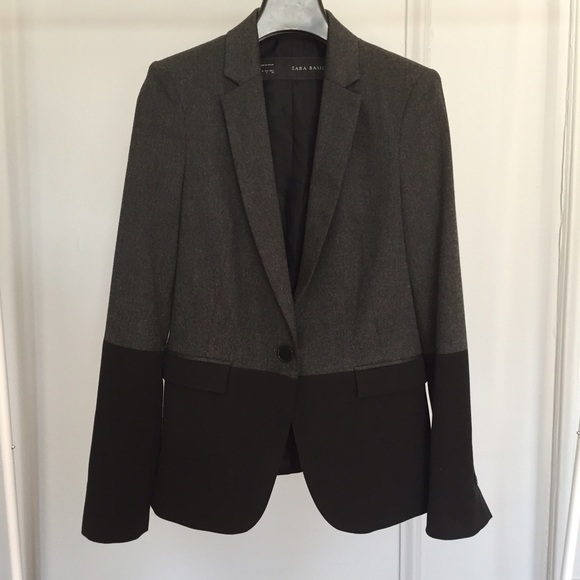 Zara Color Blocked Blazer