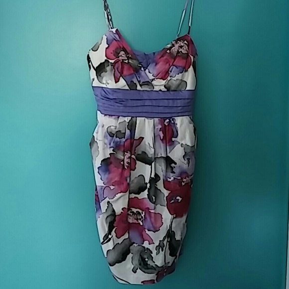 Candie's Floral Print Party Dress