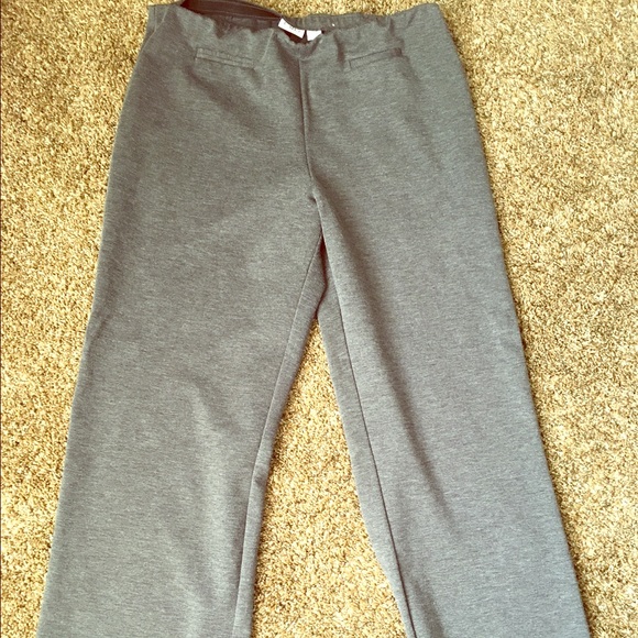 Cato Pants - Cato gray stretch dress pants size L