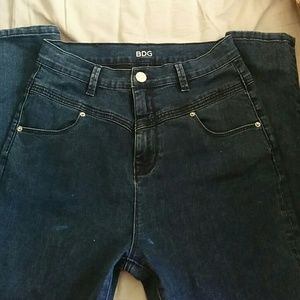 Urban outfitters BDG high rise seam jeans ankle