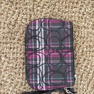 Authentic Coach Wristlet