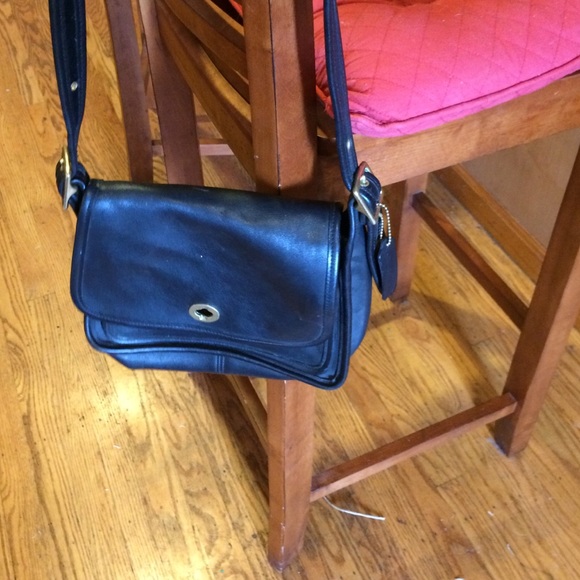 Authentic Coach all leather handbag