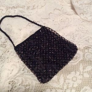 Beaded evening bag