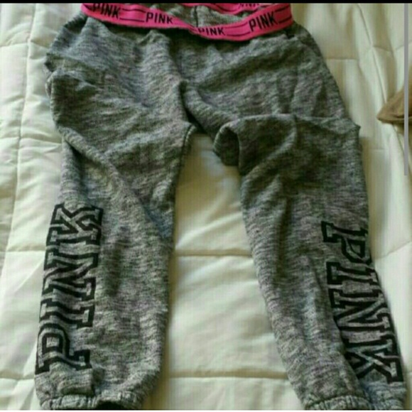Pink sweats