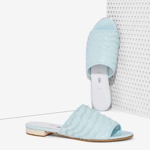 Miista Anamaria patent leather slip ons