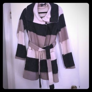 Cozy wrap winter jacket. Size 12