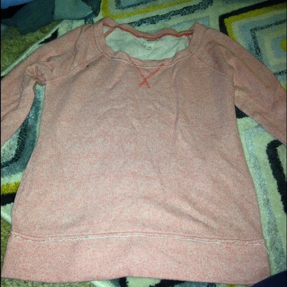 sm pink mossimo sweater