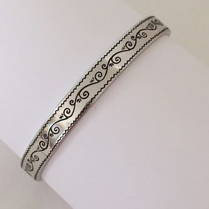 Silver Brighton Bangle Bracelet