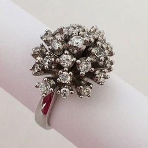 Banana Republic Holiday Cocktail Sterling Ring