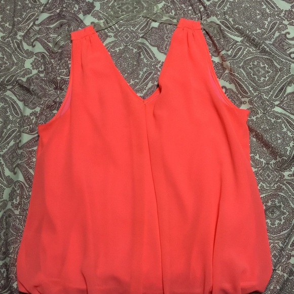 Neon Pink Blouse