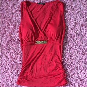 Deep Red Papaya Shirt