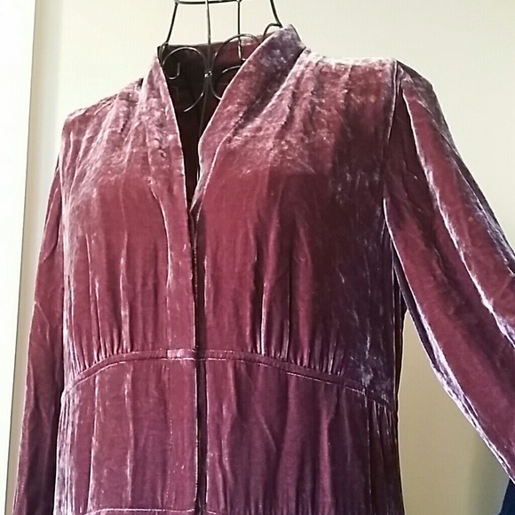 Luscious crushed velvet dress by J Jill