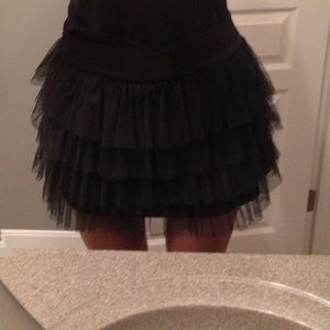 Black toole tutu.