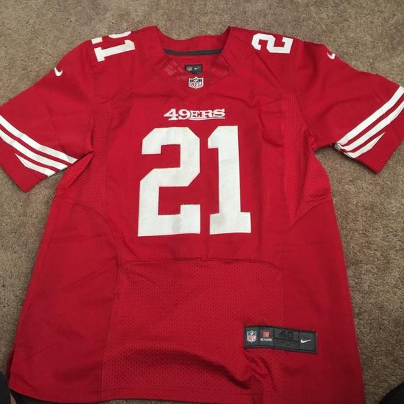 Authentic Nike on field frank gore 49ers jersey