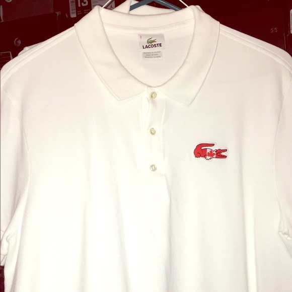 Young Men's Lacoste polo
