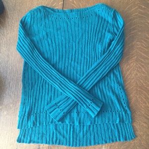 Lucky Brand Med teal sweater