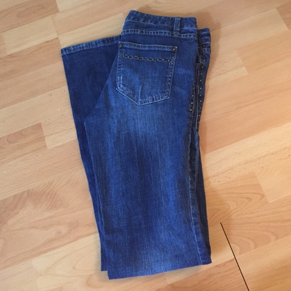 Studded jeans!