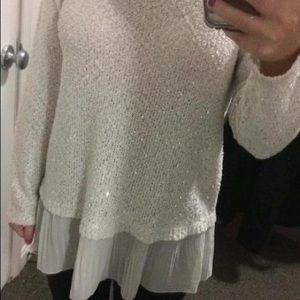 Alfani sequin sweater!