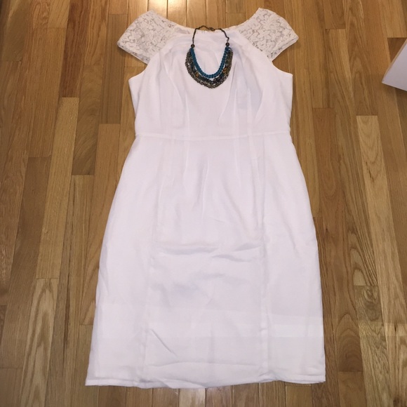 👗Simple White Dress👗
