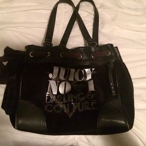Black AUTHENTIC Juicy Couture bag