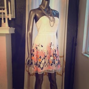Strapless Tea Dress