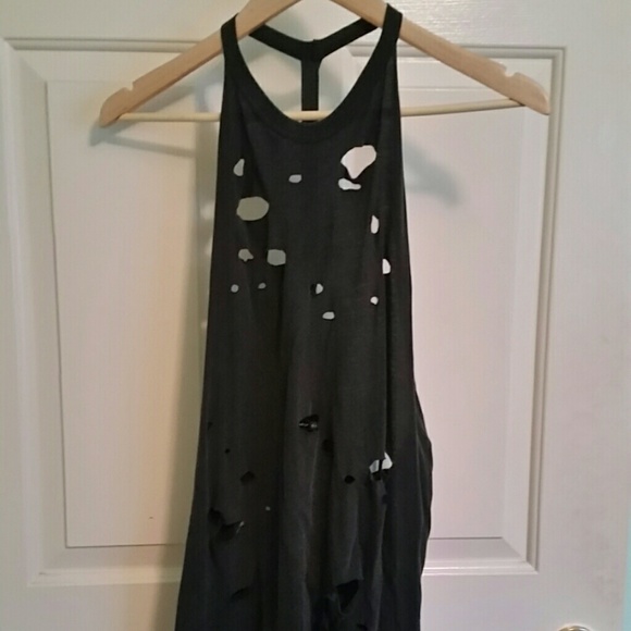 SOLD  Truly Madly Deeply distressed tank