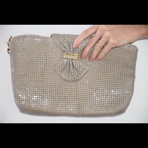 Vintage envelope clutch