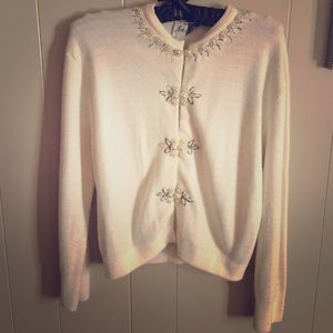 Vintage 1950s Park Storyk Cardigan Sweater
