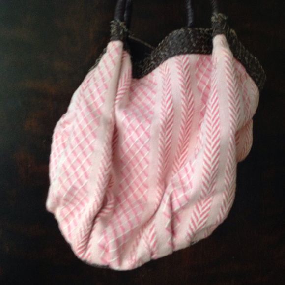 Pink handbag
