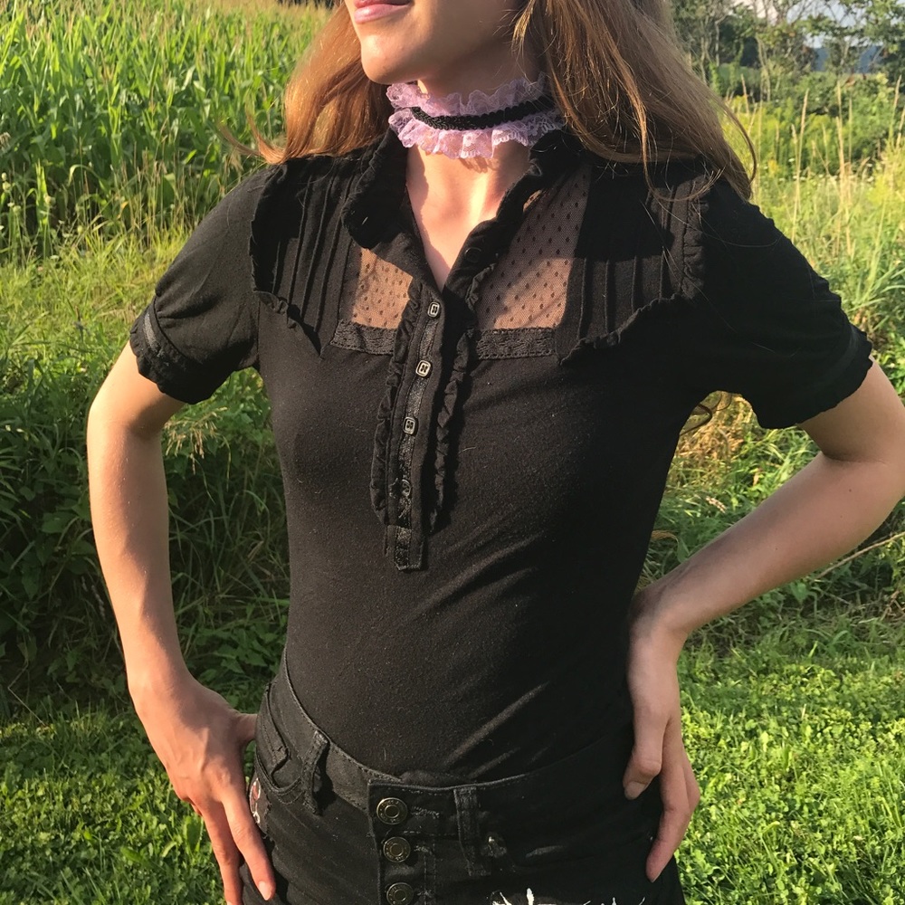 Lolita style Gothic Top