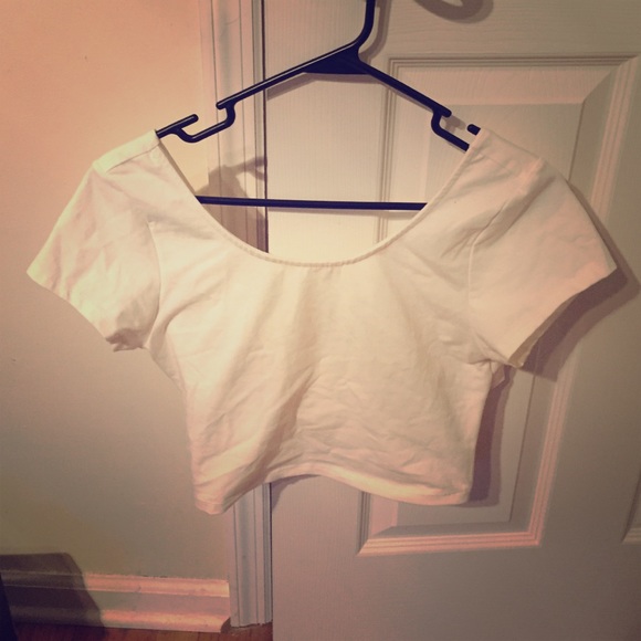 Never Worn White Crop Top