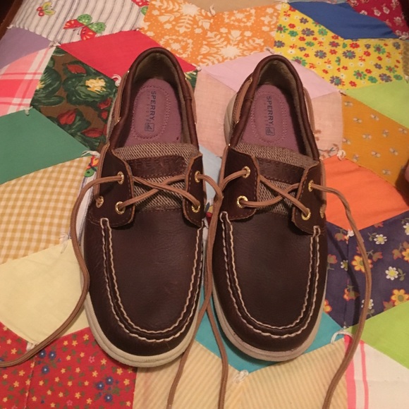 Never worn Sperry Top-siders.