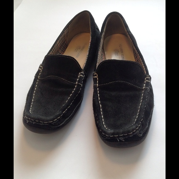 Black Suede Loafers